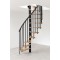 Scala Metallica Smart ringhiera corrimano nero
