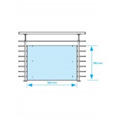 Pannello DC1320 Fontanot per Steel30 e Inox20 Wire