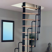 Scala in kit a chiocciola MINI S