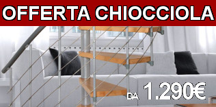 scala a chiocciola in offerta