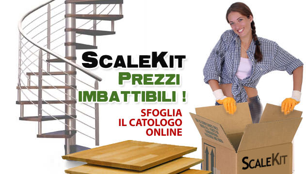 scalekit, i professionisti della vendita di scale a chiocciola, a rampa, retrattili, per interno ed esterno